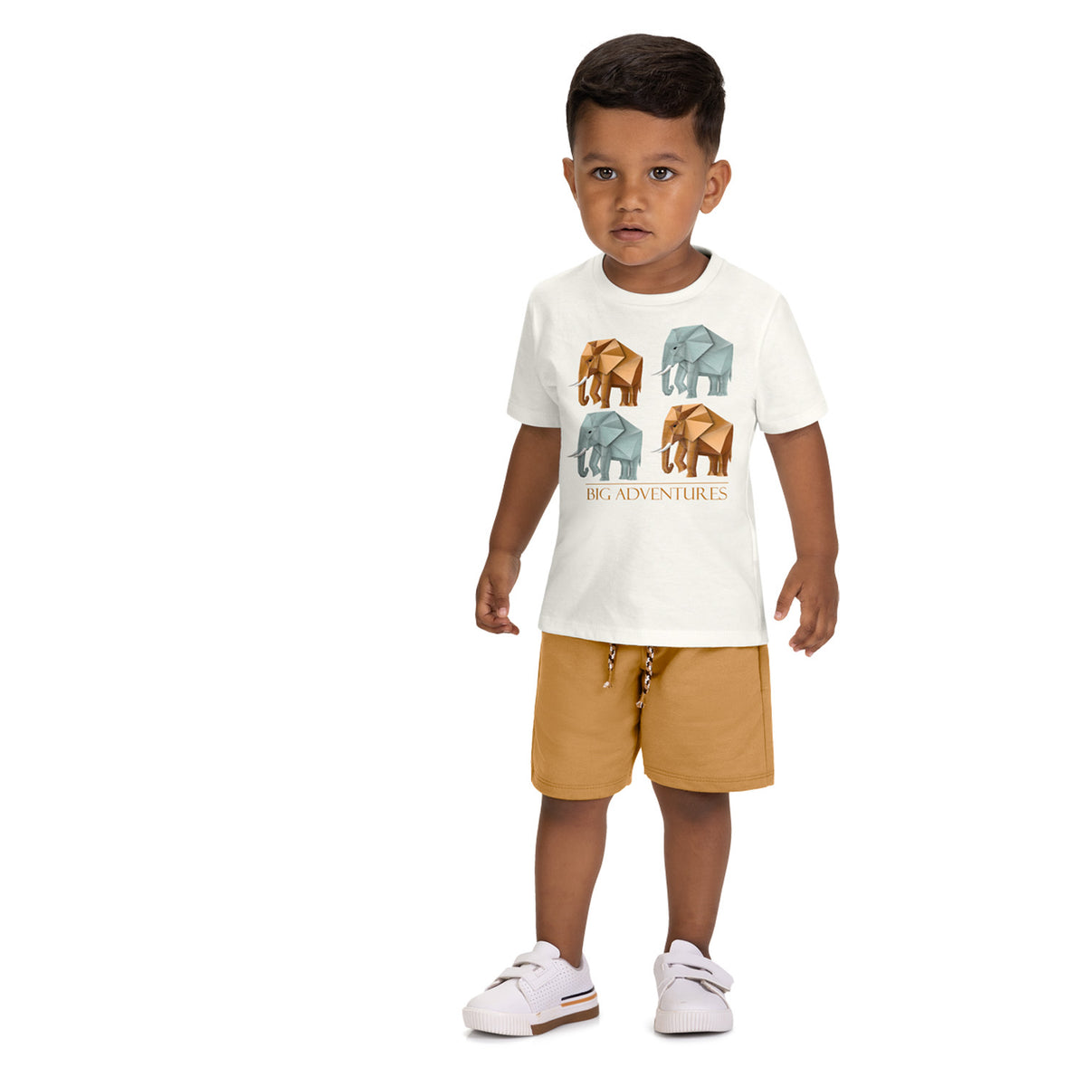Conjunto niño elefantes papel - Igorperu