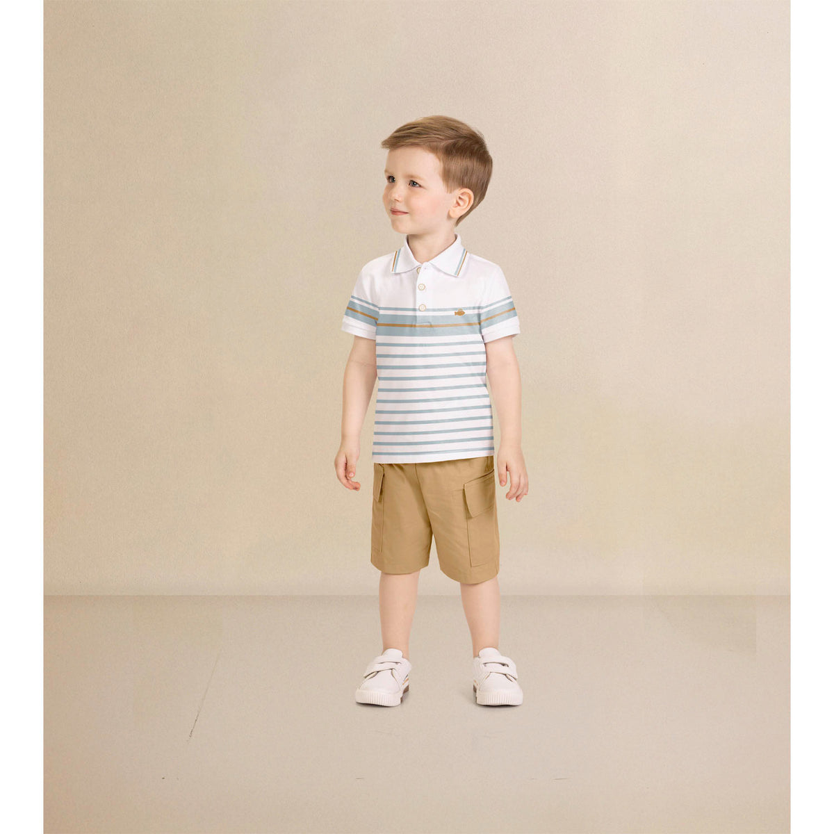 Conjunto polo con cuello y short 2001797 - Igorperu