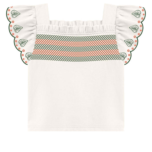 Conjunto detalles abeja con volado y falda - Igorperu