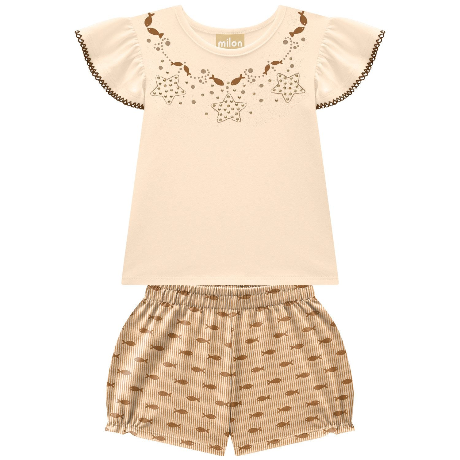 Conjunto polo volado y short - Igorperu