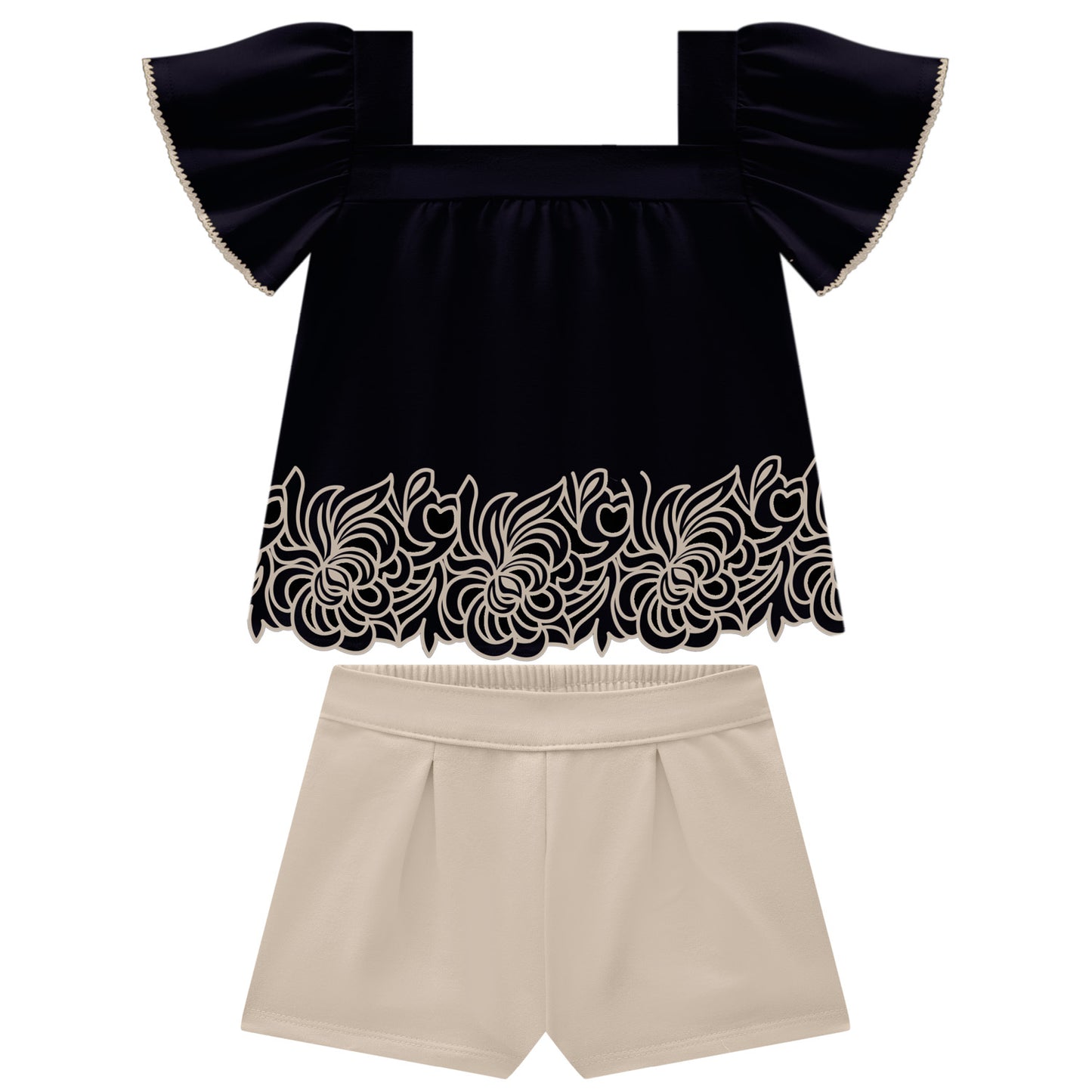 Conjunto azul polo laser  y short - Igorperu