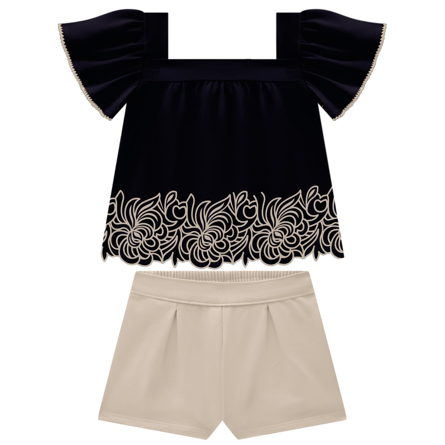 Conjunto azul polo laser  y short - Igorperu