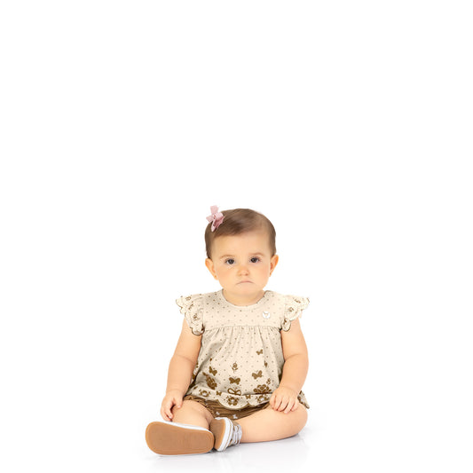 Conjunto polo volado con short mariposa - Igorperu