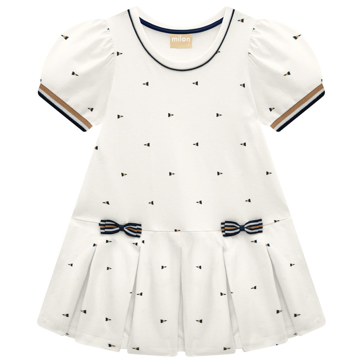 Vestido Blanco Marinero lazo 2001725 - Igorperu