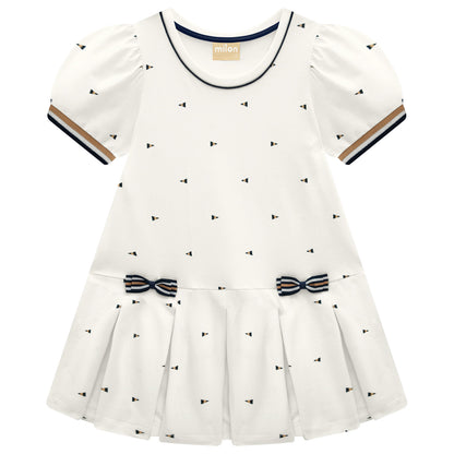 Vestido Blanco Marinero lazo 2001725 - Igorperu