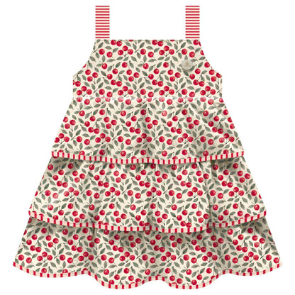 Vestido Rojo cerezas  2001728 - Igorperu