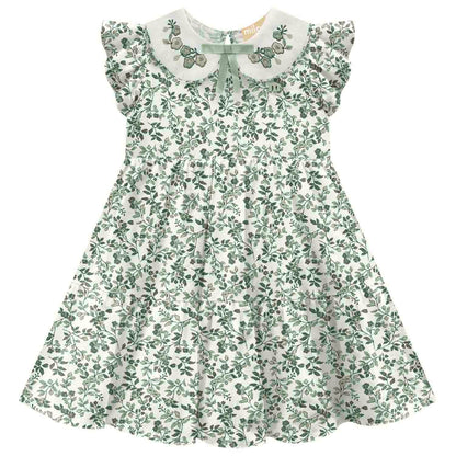 Vestido Formal flores pasteles verde 2001730-70012 - Igorperu