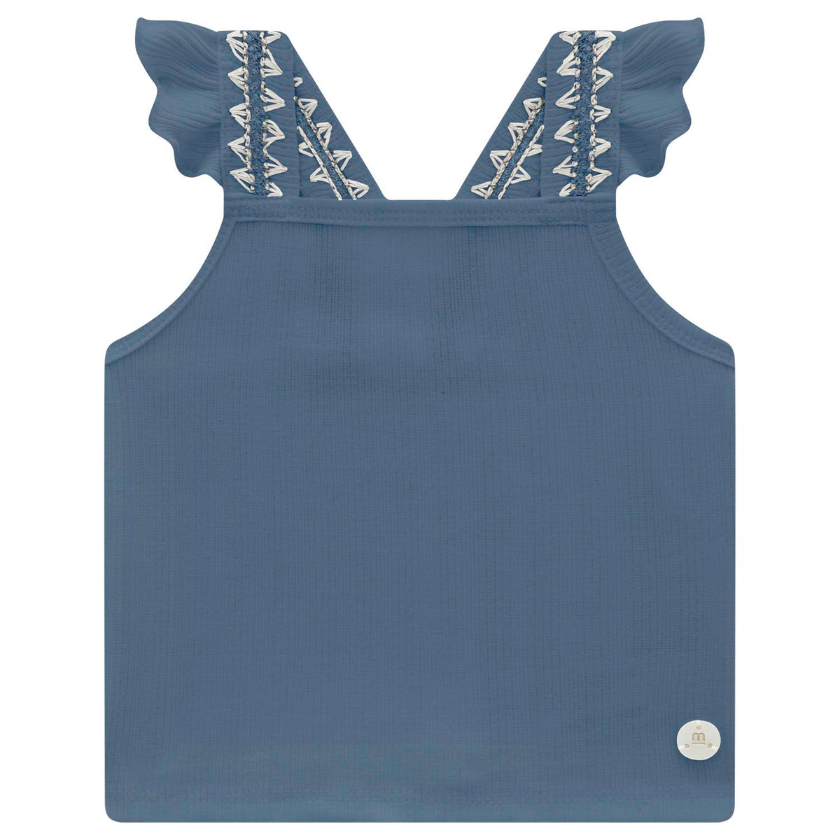 Conjunto azul con flores y short 2001765 - Igorperu
