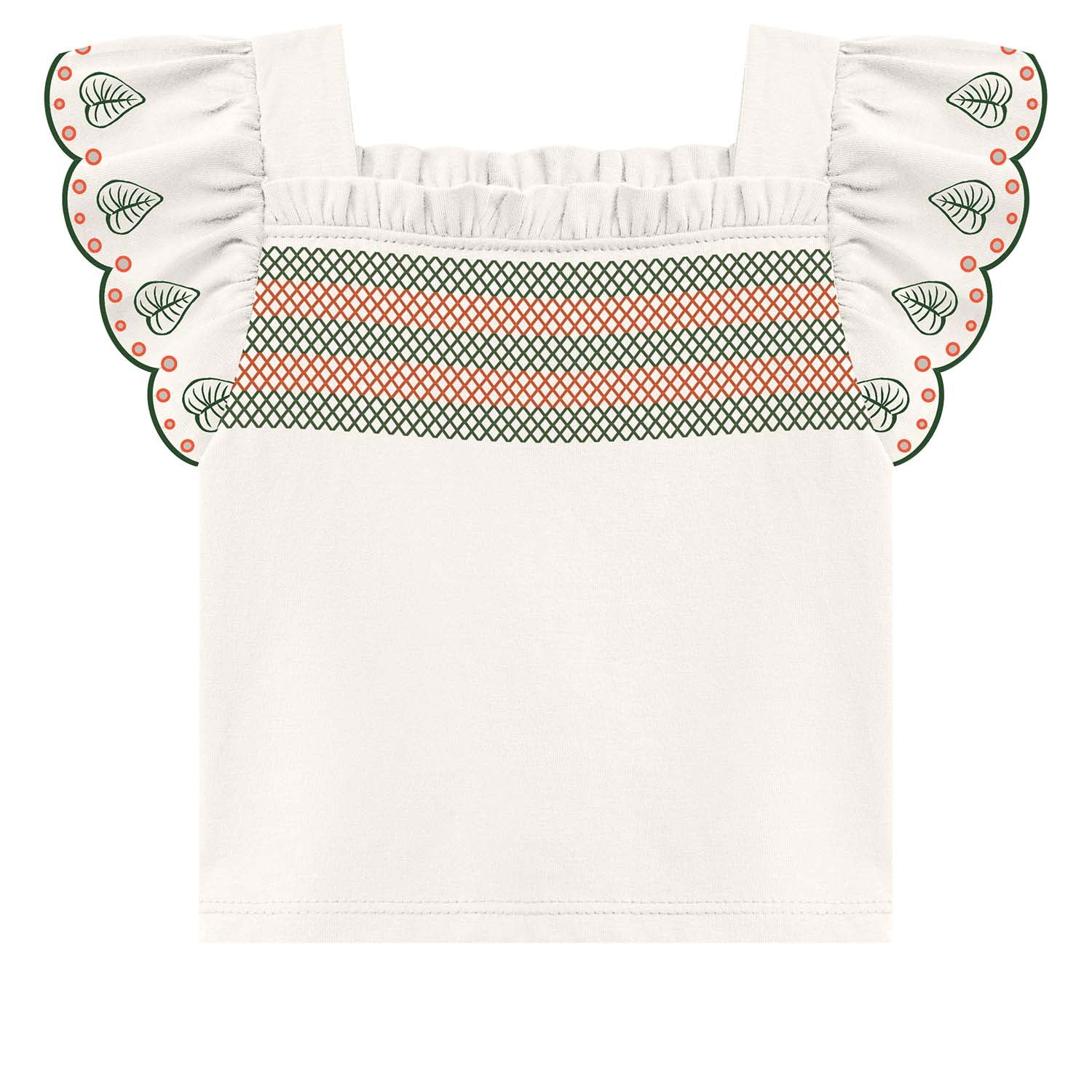 Conjunto detalles abeja con volado y falda - Igorperu