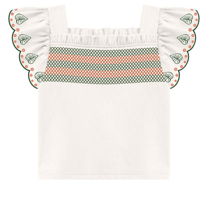 Conjunto detalles abeja con volado y falda - Igorperu