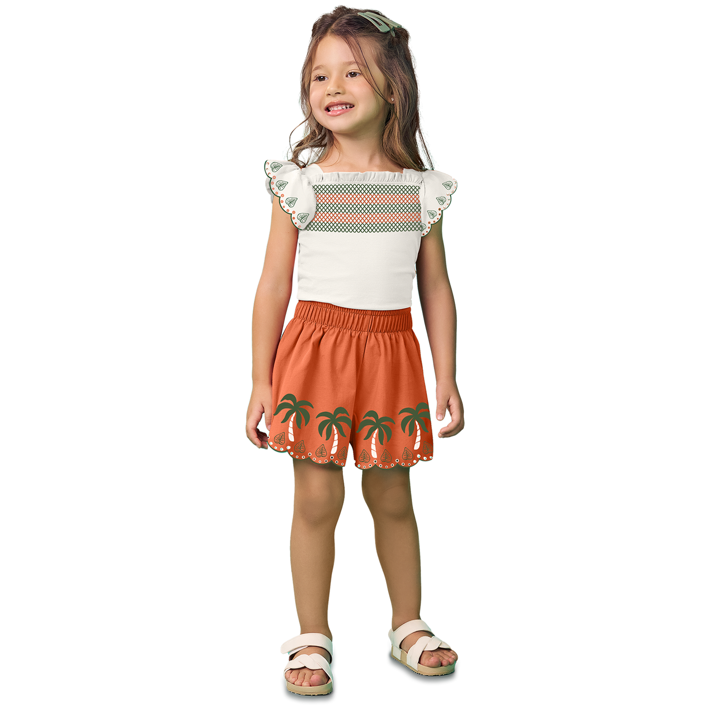 Conjunto detalles abeja con volado y falda - Igorperu