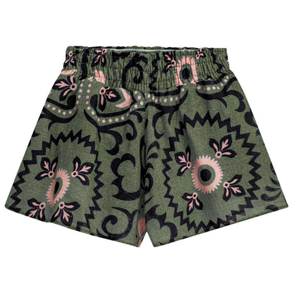 Conjunto polo y short verde trópico - Igorperu