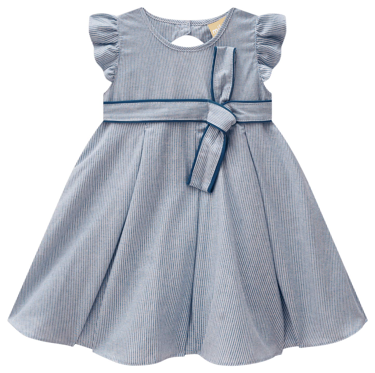 Vestido algodon azul