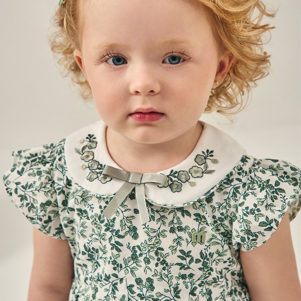 Vestido Formal flores pasteles verde 2001730-70012 - Igorperu