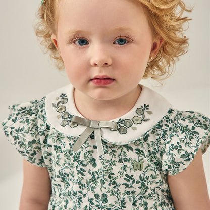 Vestido Formal flores pasteles verde 2001730-70012 - Igorperu