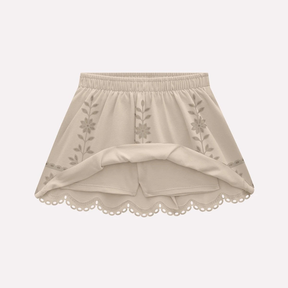 Conjunto bordado láser con falda  2001746 - Igorperu