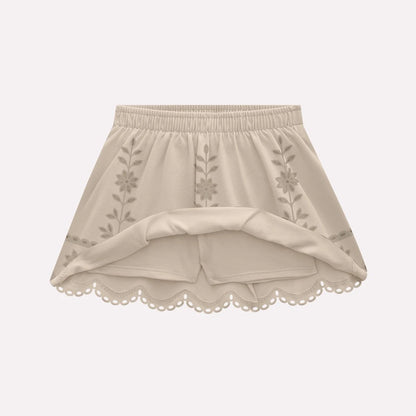 Conjunto bordado láser con falda  2001746 - Igorperu