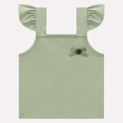 Conjunto verde Short Hojas 2001741